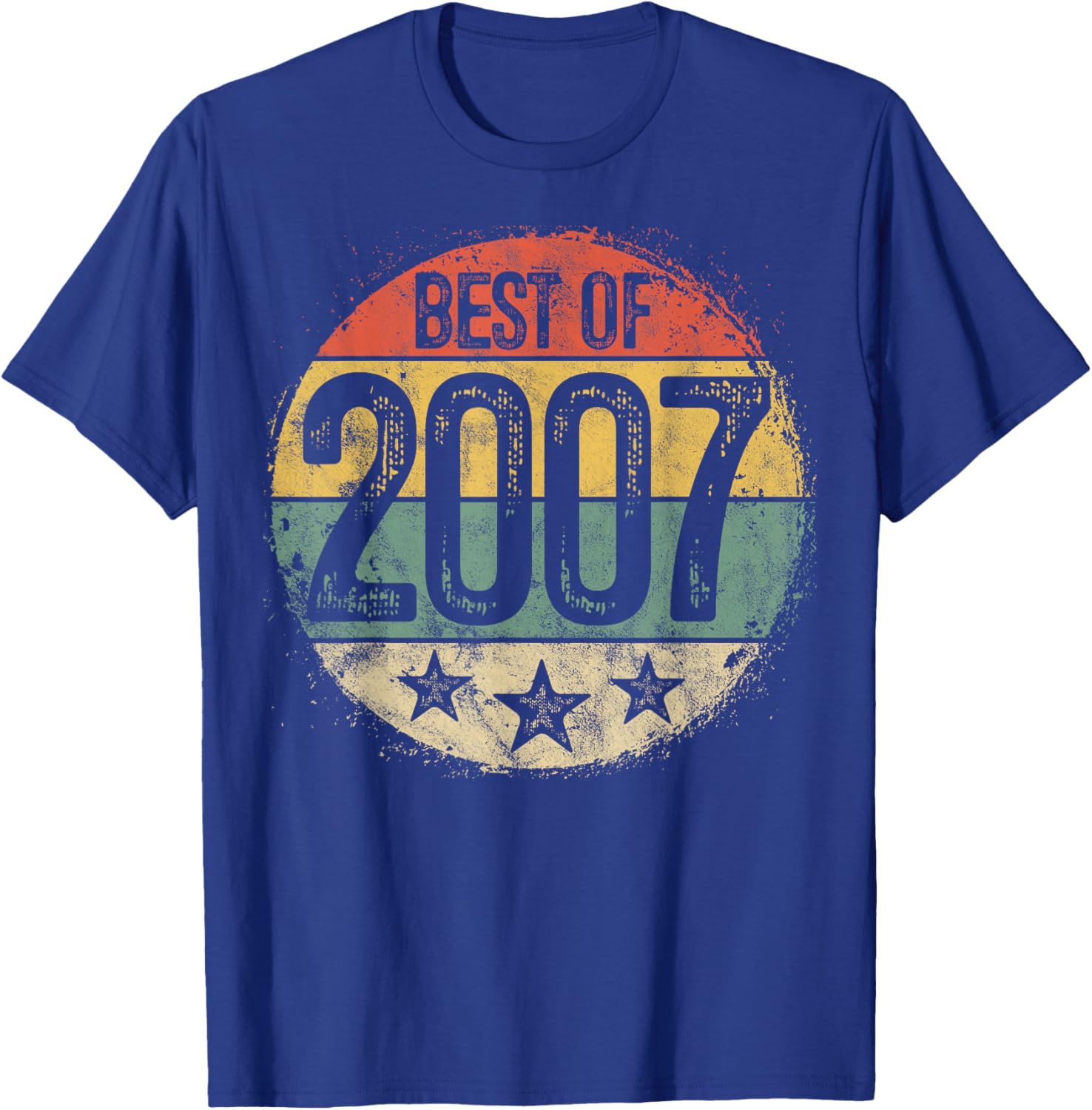 Best Of 2007 18th Birthday Gifts Women 18 Year Old T-Shirt - T-Shirt | Royal