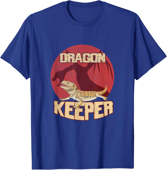 Bearded Dragon Design for a Reptile Nerd T-Shirt - T-Shirt | Royal