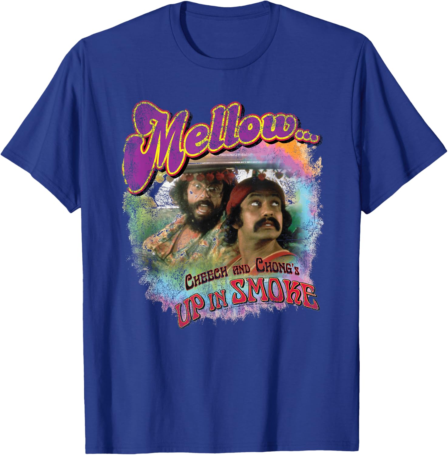 Up in Smoke Mellow T-Shirt - T-Shirt | Royal