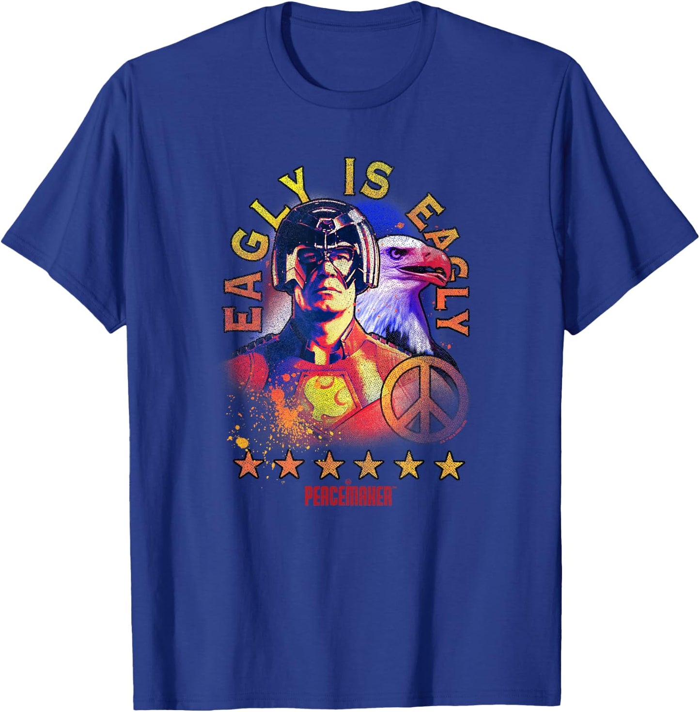 Peacemaker Eagly is Eagly Poster T-Shirt - T-Shirt | Royal
