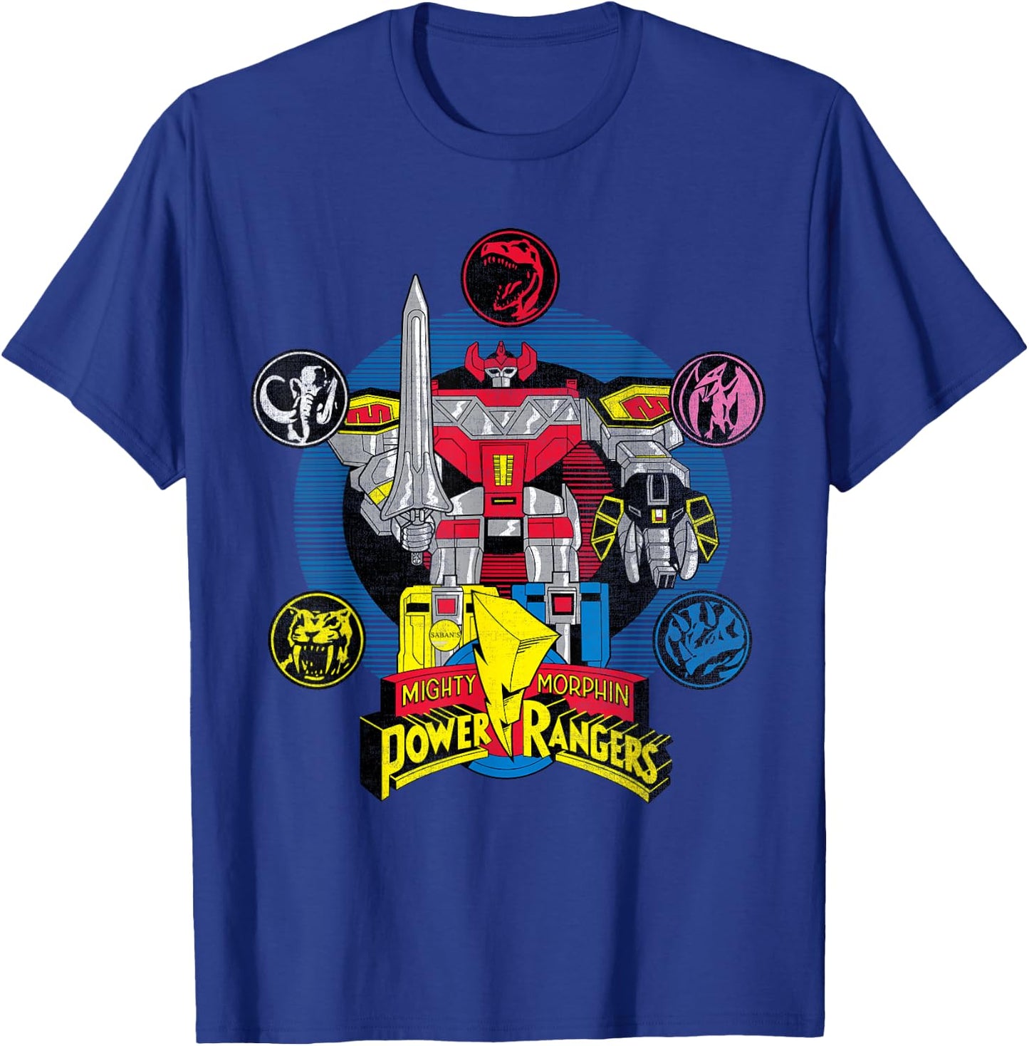 Power Rangers Megazord T-Shirt - T-Shirt | Royal