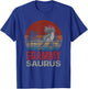 Grammysaurus T Rex Dinosaur Grammy Saurus Family Matching T-Shirt - T-Shirt | Royal