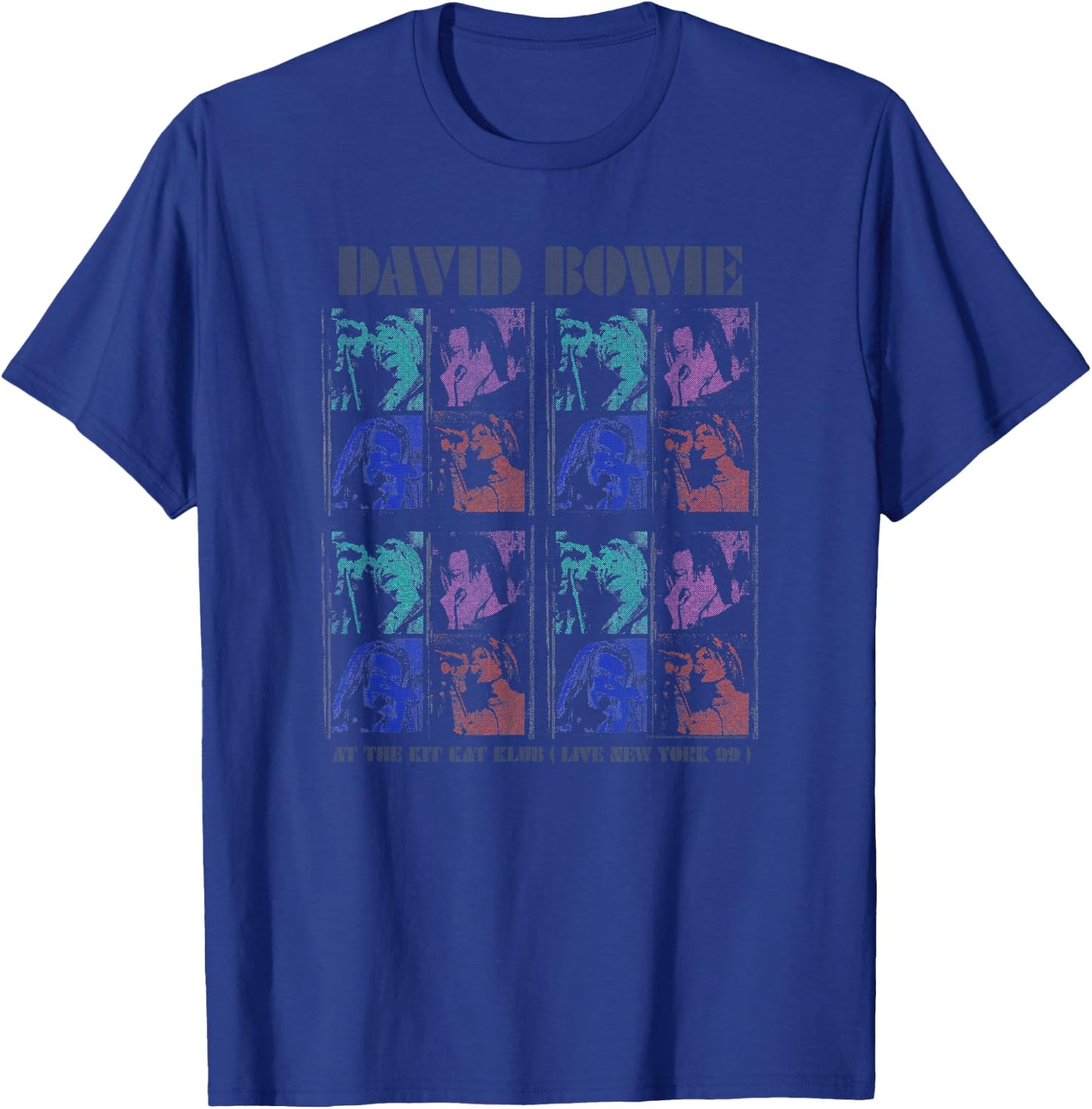 David Bowie - Kit Kat Klub New York 1999 T-Shirt - T-Shirt | Royal