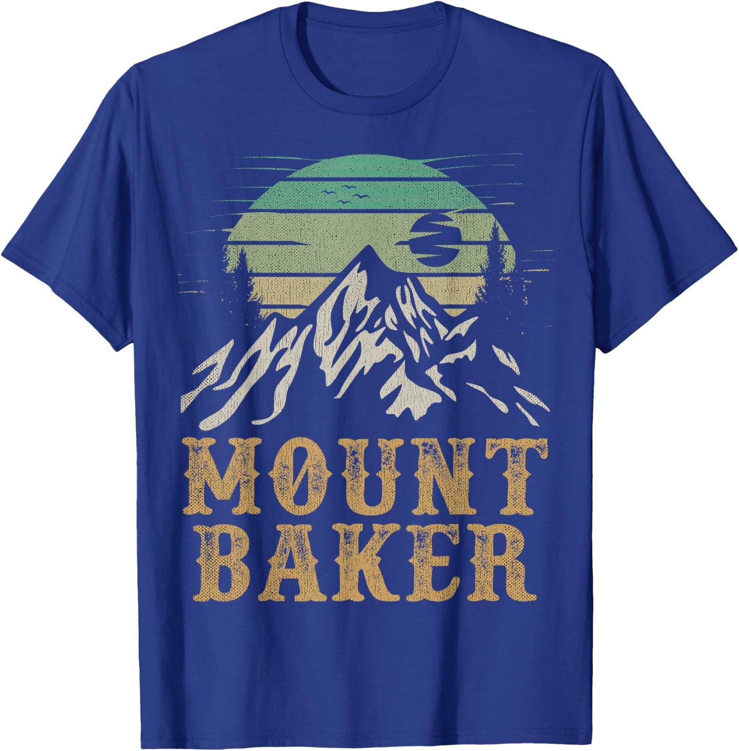 Mount Baker National Park Merchandise Hiking Mount Baker T-Shirt - T-Shirt | Royal