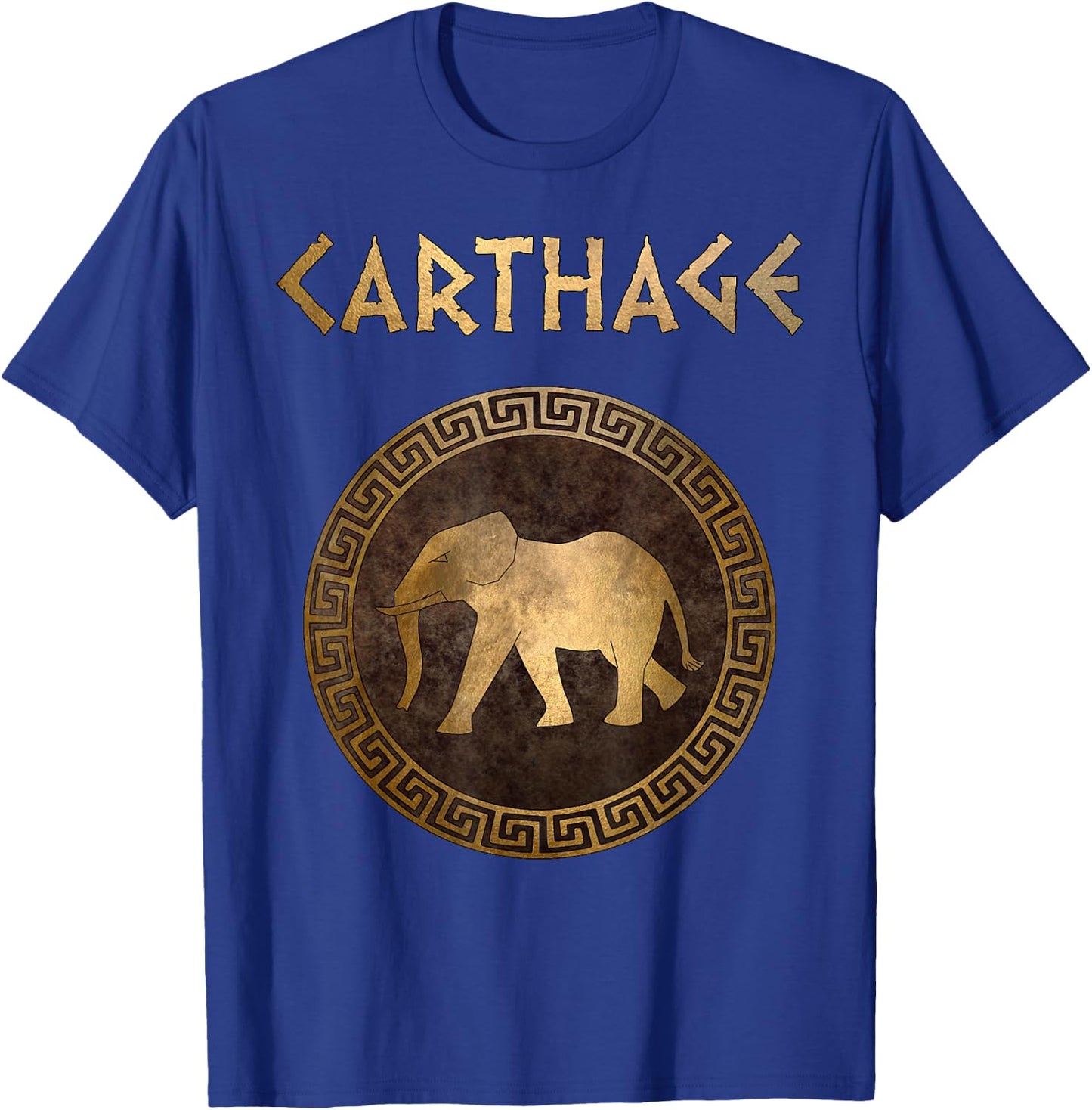 Ancient Carthage Hannibal War Elephant T-Shirt - T-Shirt | Royal