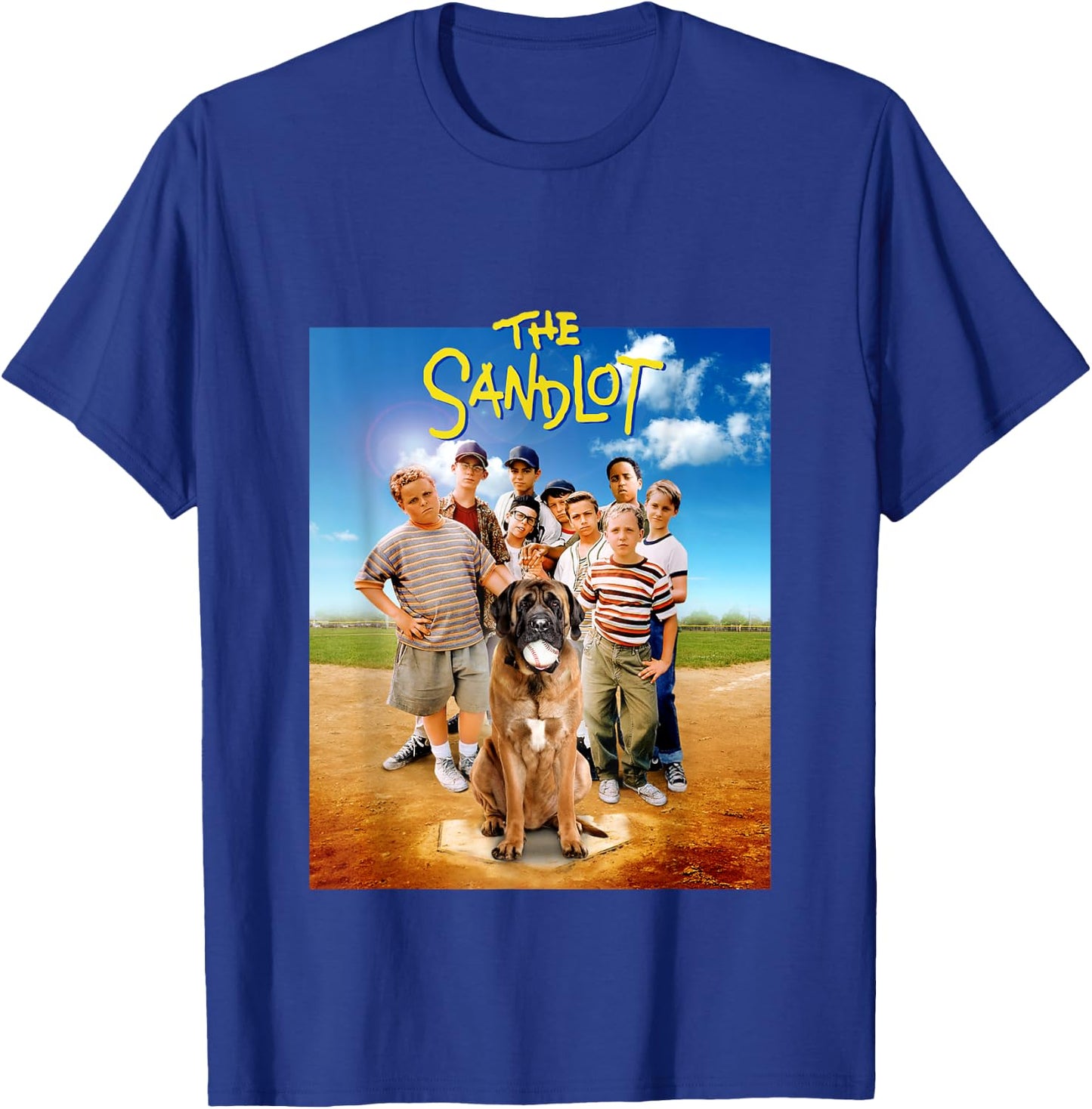 The Sandlot Movie Poster 90s T-Shirt - T-Shirt | Royal