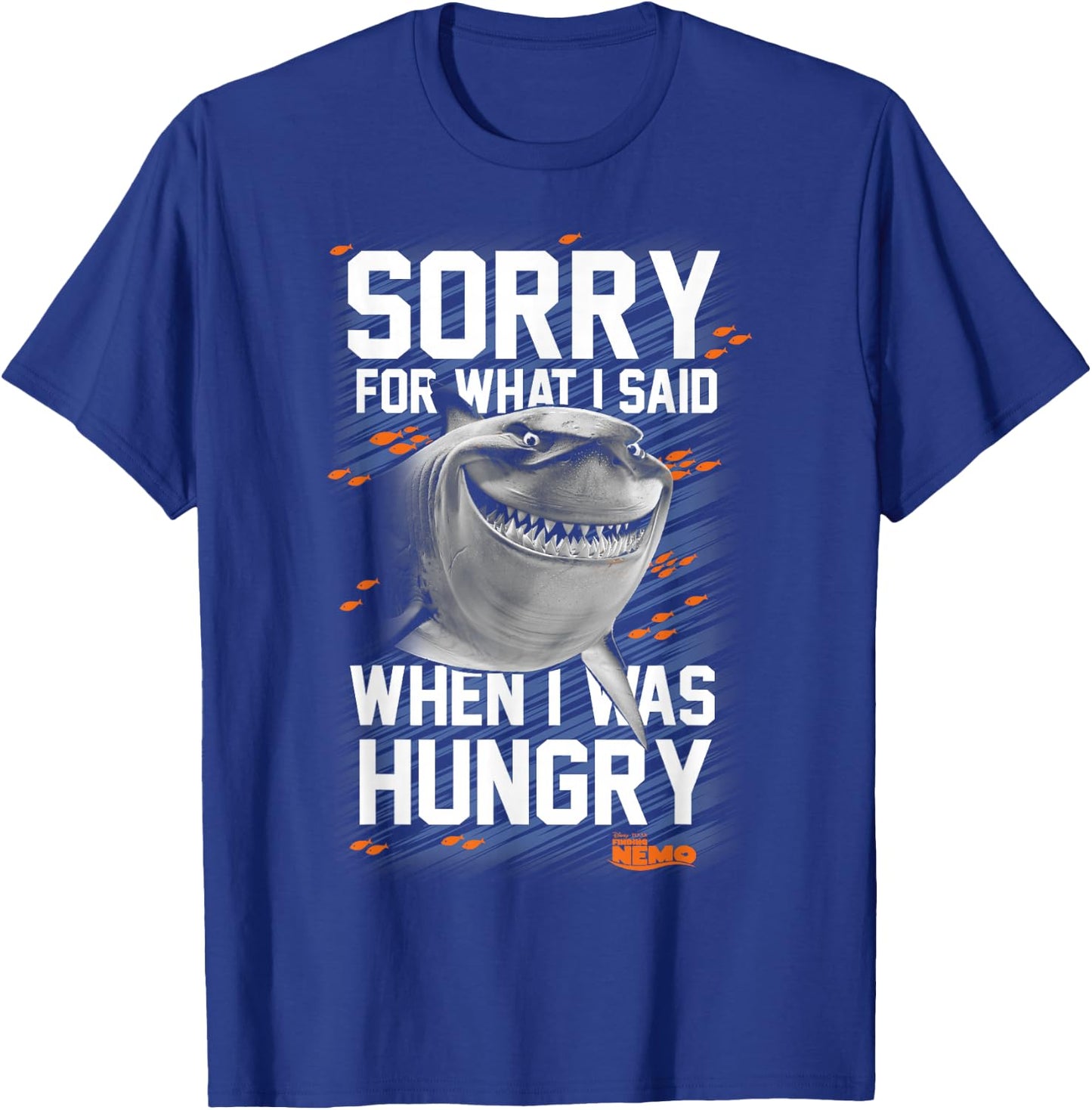 Disney Pixar Finding Nemo Bruce Sorry for What I Said T-Shirt - T-Shirt | Royal