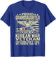 Freedom Isn't Free Proud Granddaughter Of Korean War Veteran T-Shirt - T-Shirt | Royal