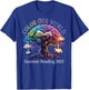 Color Our World Summer Reading 2025 Tree Book Lover T-Shirt - T-Shirt | Royal