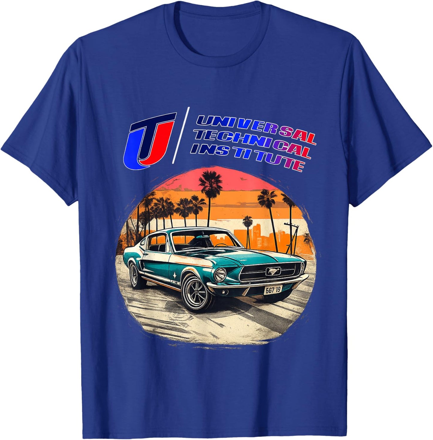 Universal Technical T-Shirt - T-Shirt | Royal