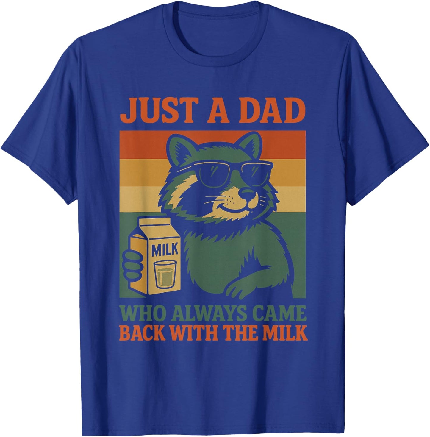 Funny Father Dad Gifts Men From Daughter Father's Day Dad T-Shirt - T-Shirt | Royal