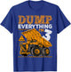 Kids 3 Years Old Construction Truck Dumper 3rd Birthday Boy T-Shirt - T-Shirt | Royal