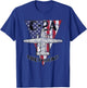 C-2A Greyhound Airplane Patriotic Airplane Vintage T-Shirt - T-Shirt | Royal