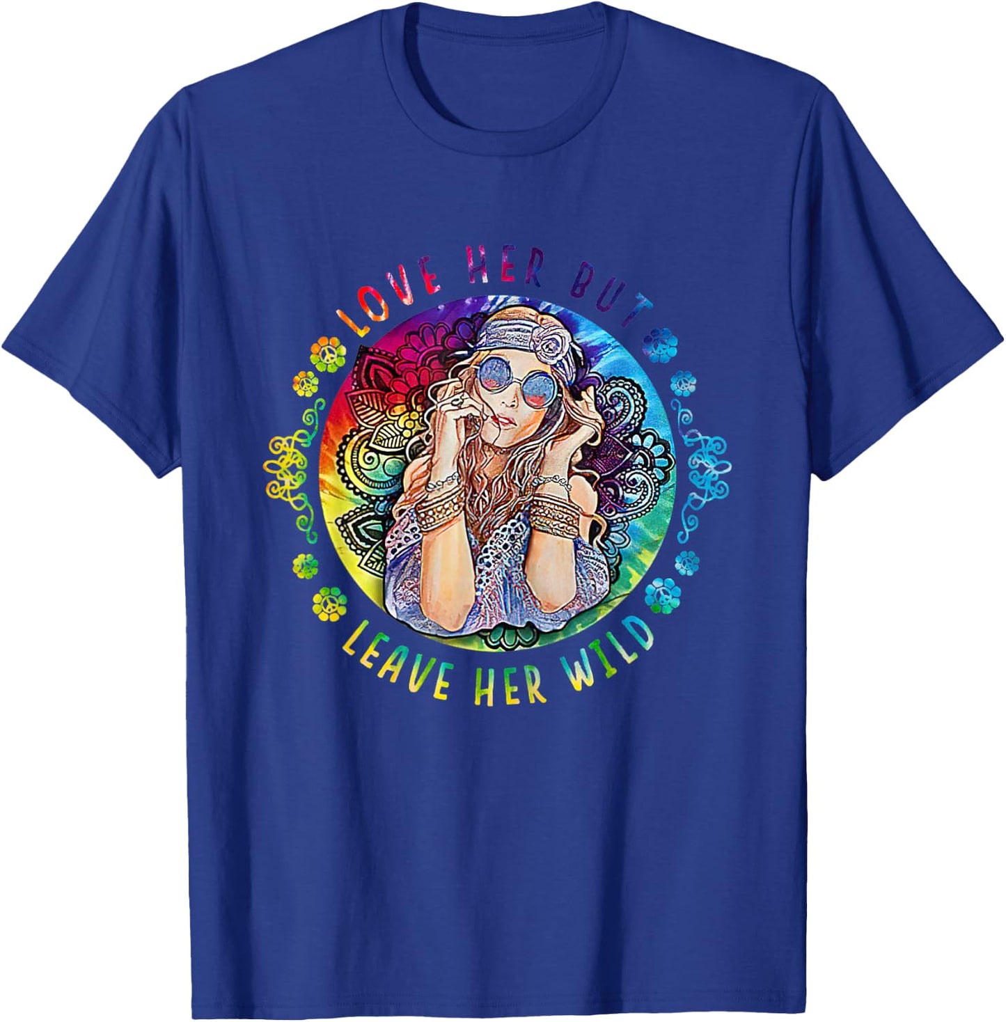 Love Her But Leave Her Wild Apparel T-Shirt - T-Shirt | Royal