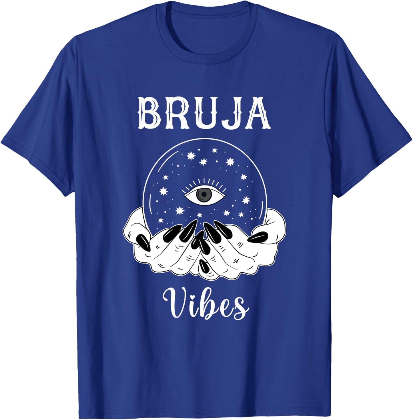 Bruja Vibes Mexican Dia de Muertos Halloween Bruja T-Shirt - T-Shirt | Royal