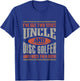 Funny Disc Golf Shirt Uncle Fathers Day Disc Golfing T-Shirt - T-Shirt | Royal