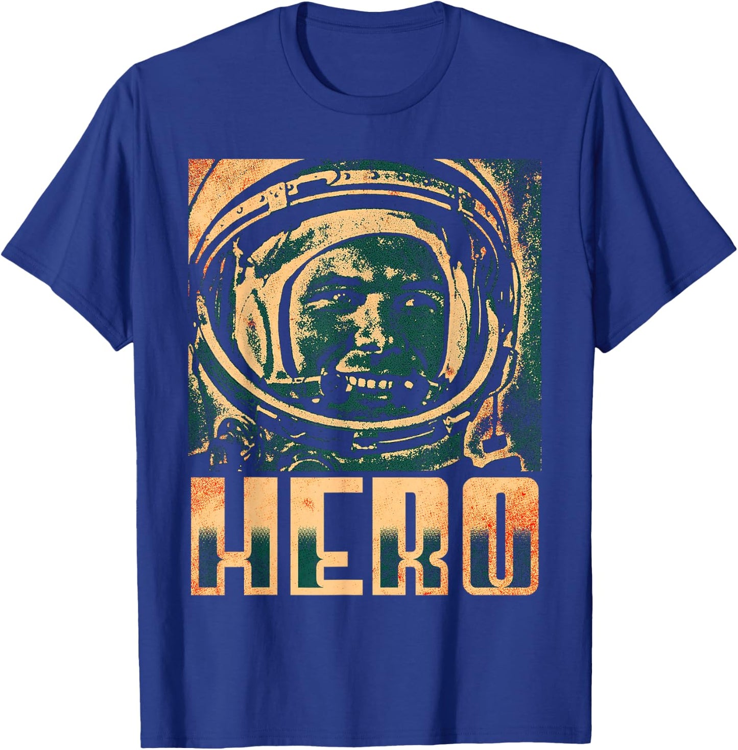 Yuri Gagarin Cosmonaut Astronaut First Space Soviet Union T-Shirt - T-Shirt | Royal