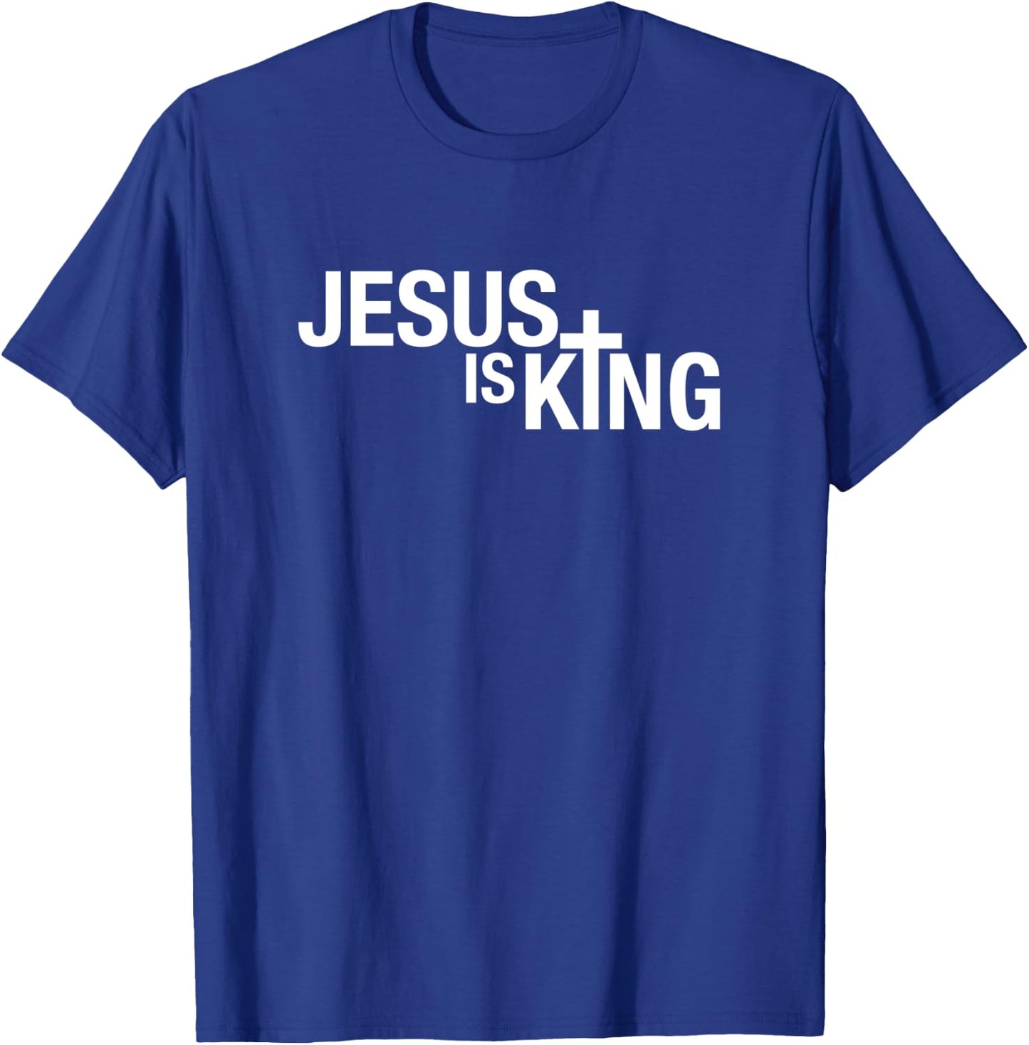 Jesus is King T-Shirt - T-Shirt | Royal