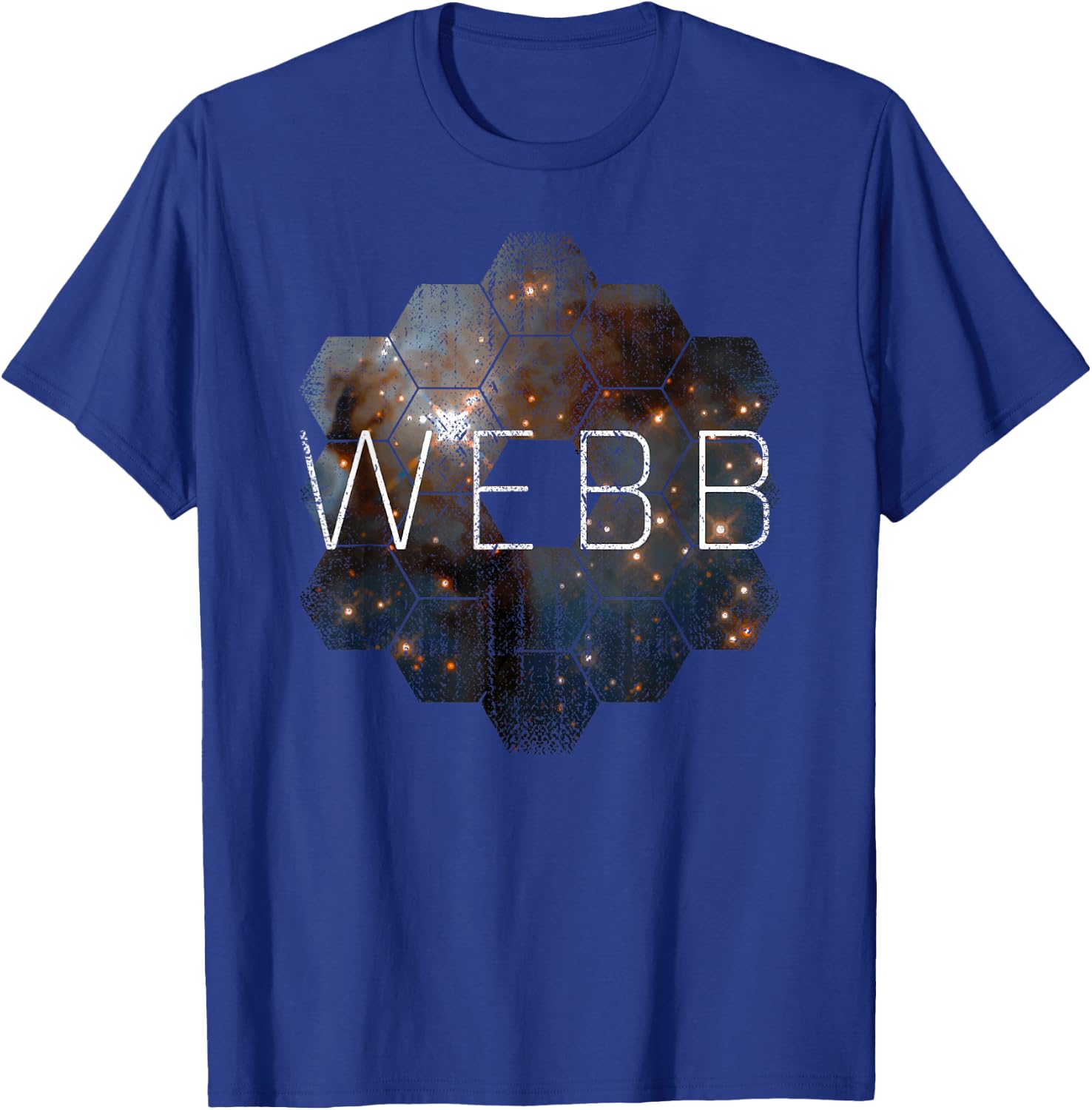 James Webb Telescope Space Observatory 2021 Universe T-Shirt - T-Shirt | Royal