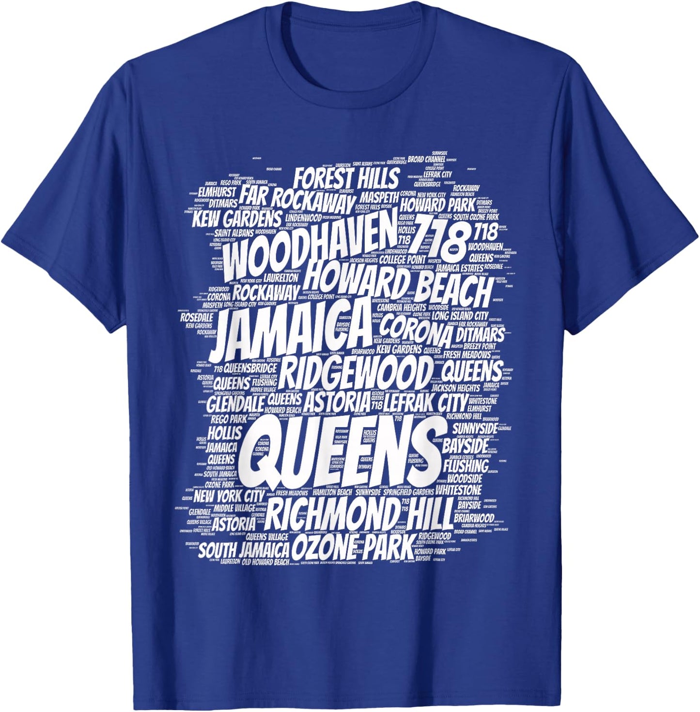 Queens ny T-Shirt - T-Shirt | Royal