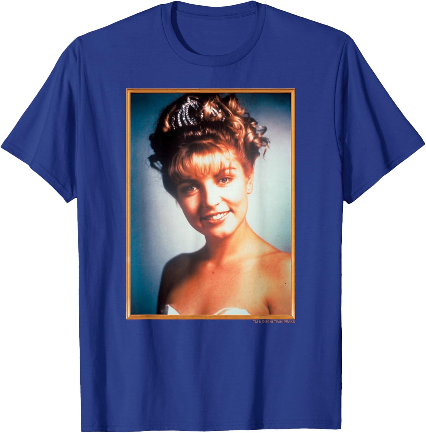 Twin Peaks Laura Palmer Yearbook Portrait Graphic T-Shirt - T-Shirt | Royal
