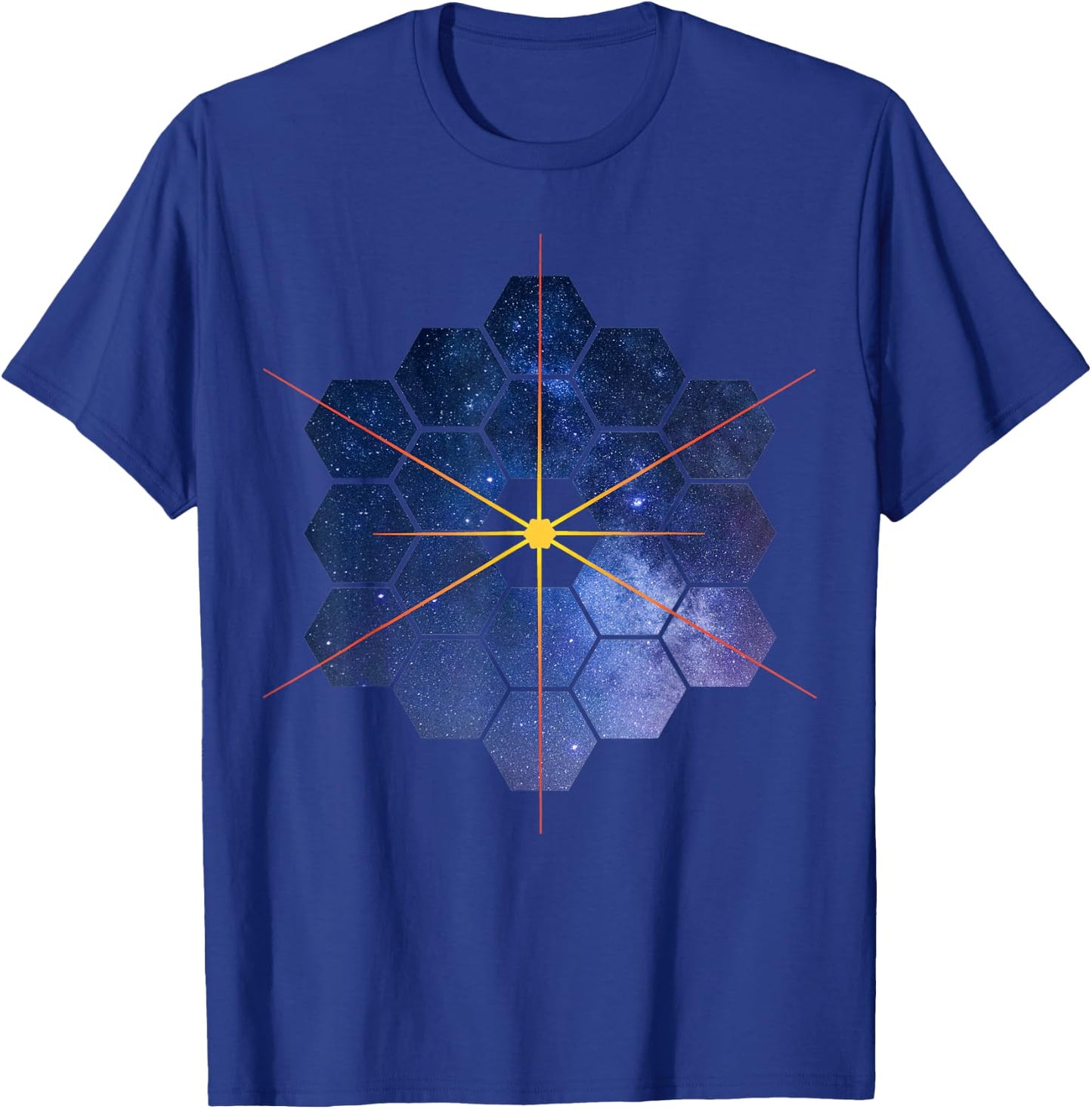 James Webb Space Telescope JWST Graphic T-Shirt - T-Shirt | Royal
