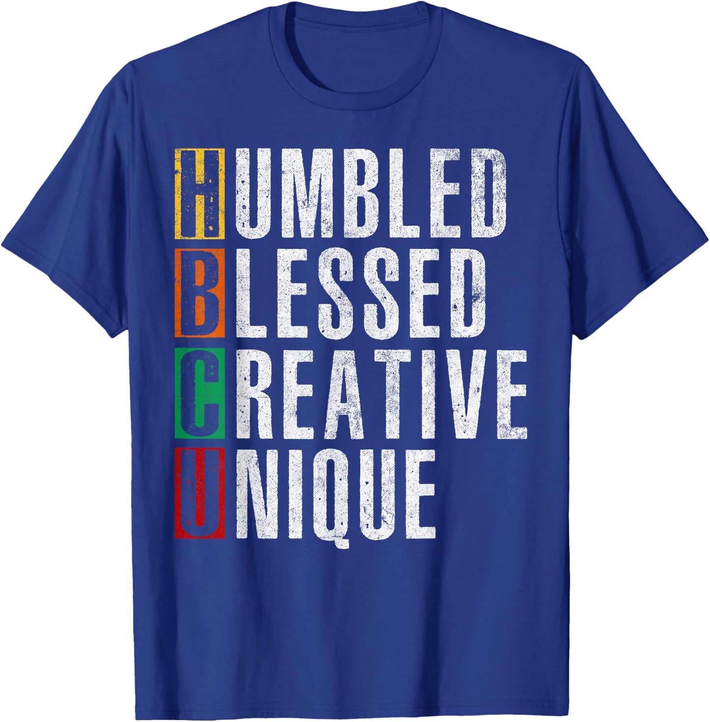 HBCU Grad Afro Historical Black College Women Kids Girls T-Shirt - T-Shirt | Royal