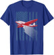 Aerial Firefighting Pilot Fire Aviation Firefighter T-Shirt - T-Shirt | Royal