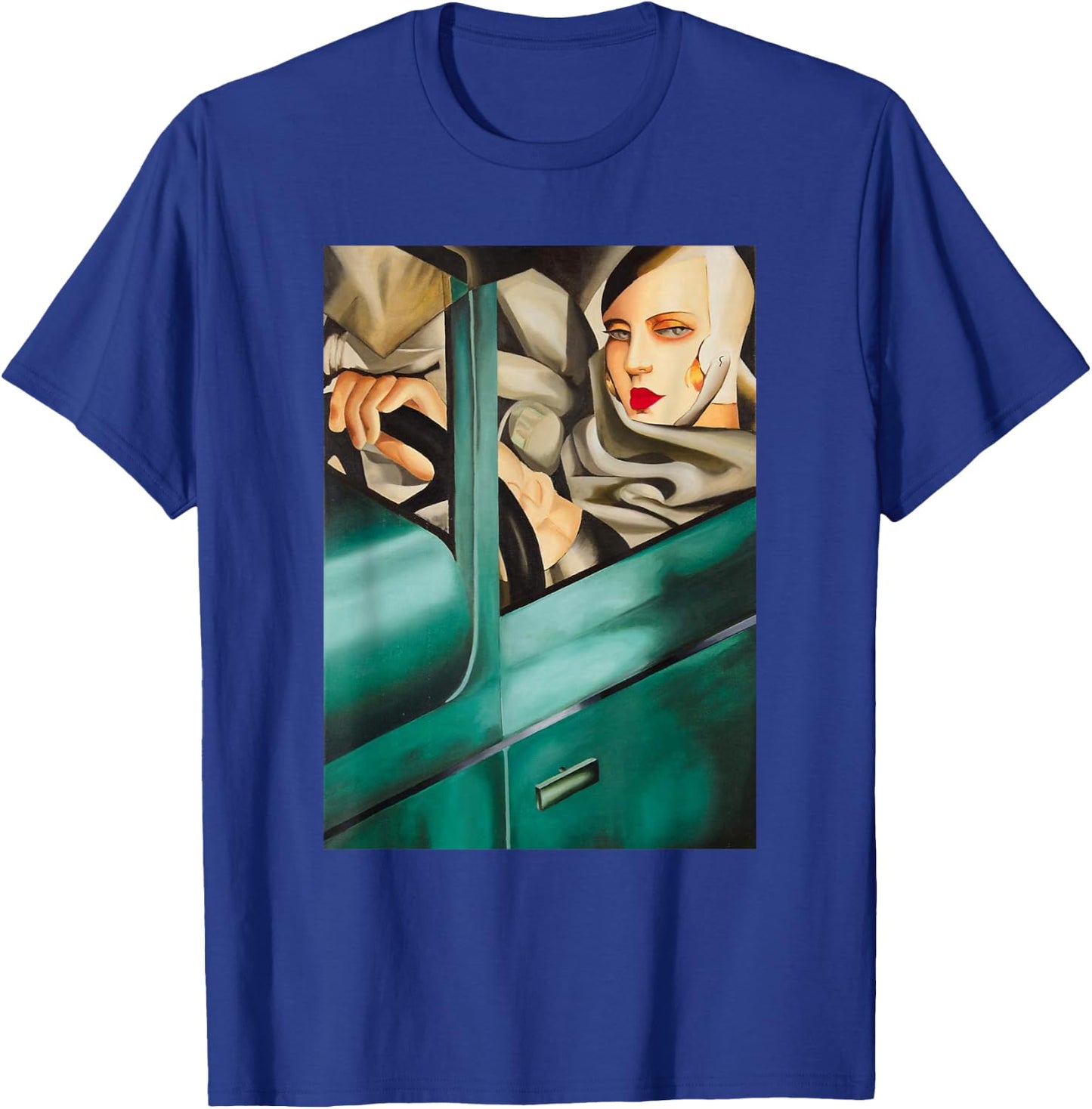 Painting by Lempicka Self-Portrait Autoportrait T-Shirt - T-Shirt | Royal