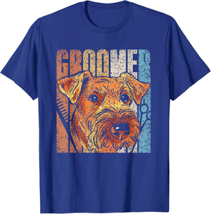 Groomer Cute Dogs Dog Grooming T-Shirt - T-Shirt | Royal