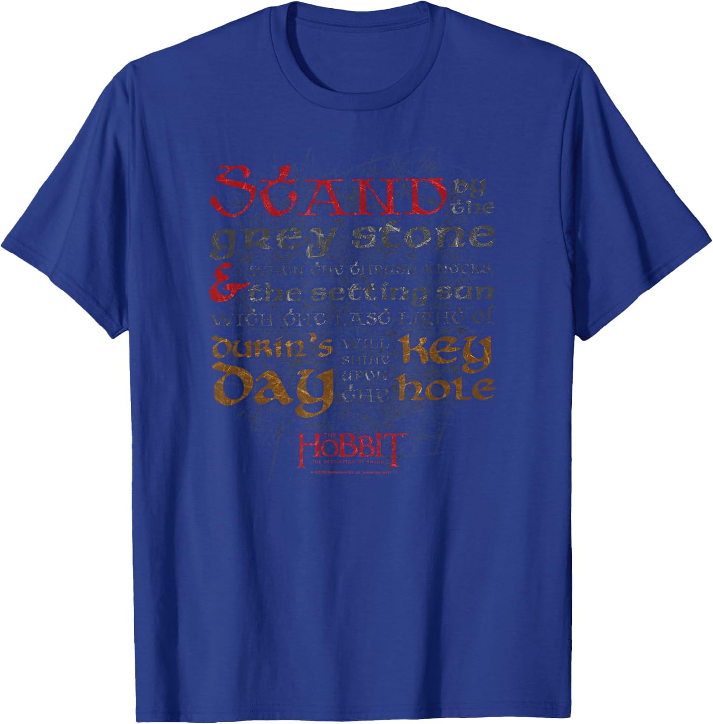 Hobbit Keyhole T-Shirt - T-Shirt | Royal