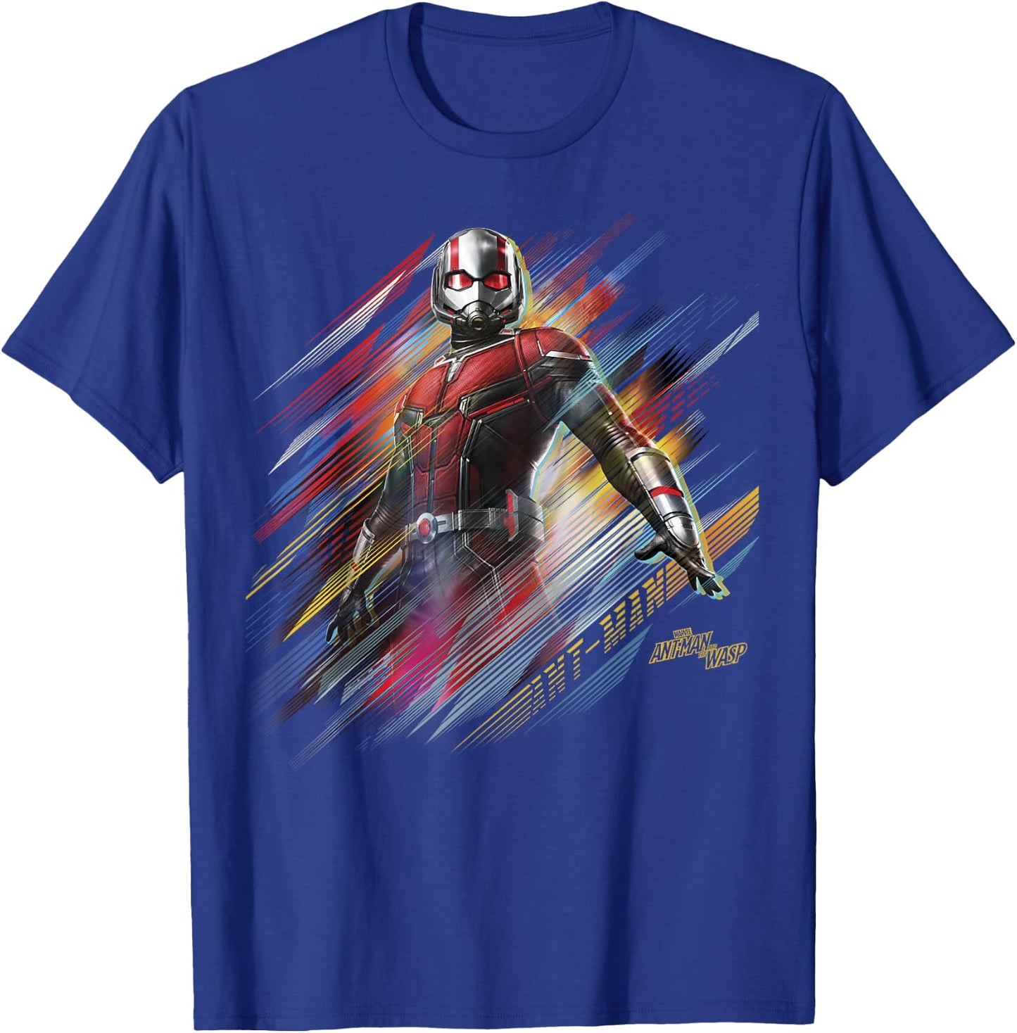 Marvel Ant-Man & The Wasp Abstract Shutter Graphic T-Shirt - T-Shirt | Royal