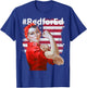 Red for Ed USA Rosie the Riveter T-Shirt - T-Shirt | Royal