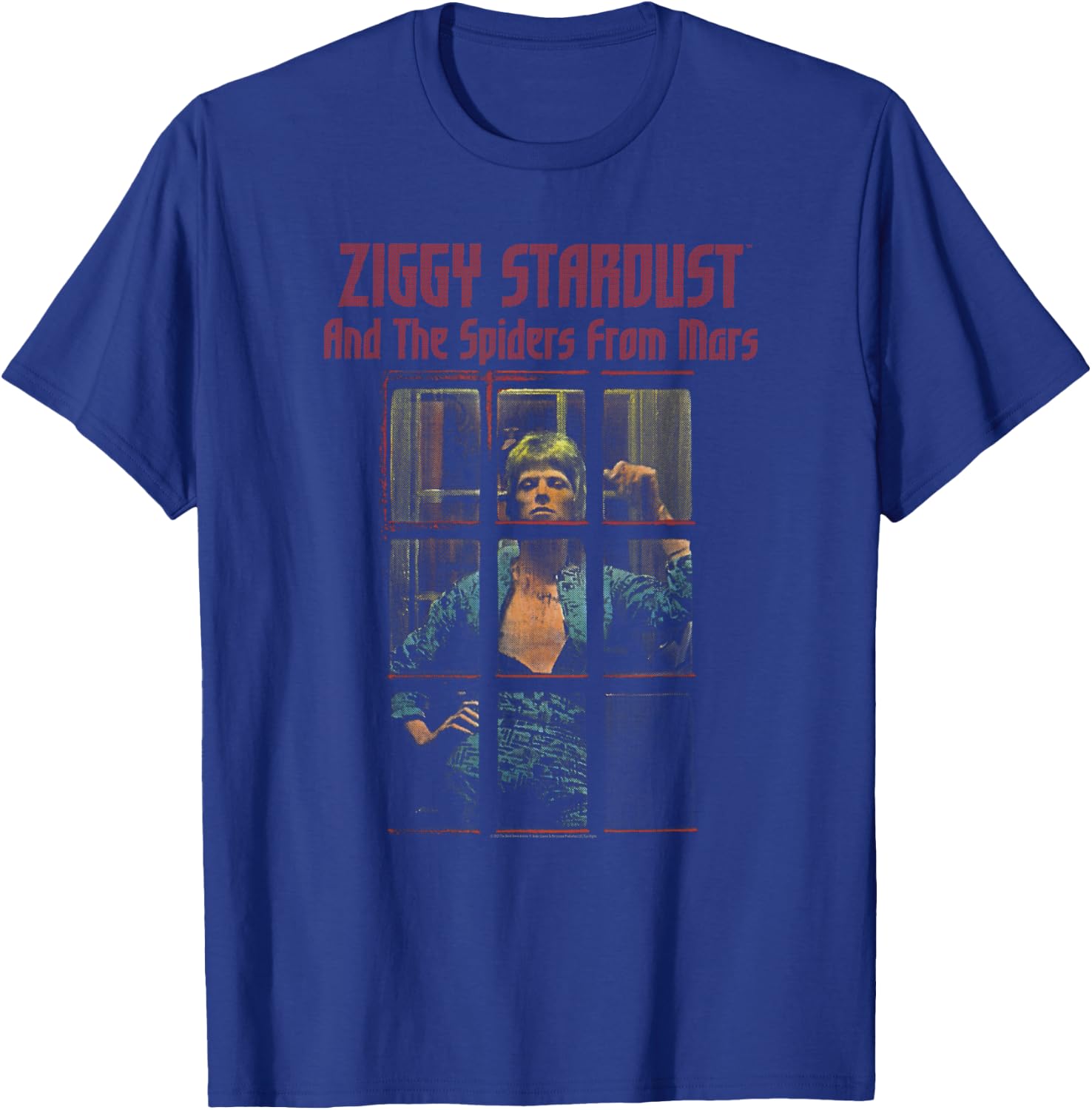 David Bowie - And The Spiders From Mars T-Shirt - T-Shirt | Royal