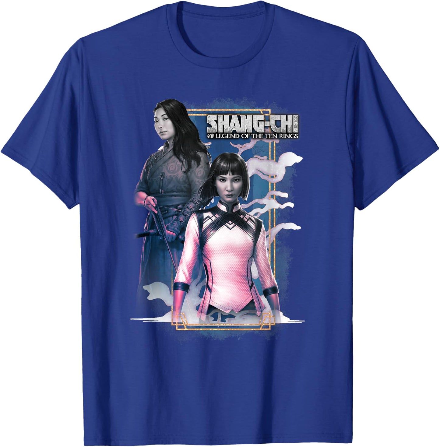Marvel Shang-Chi Girl Team Poster T-Shirt - T-Shirt | Royal