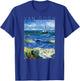 Van Gogh Fishing Boats For Artists T-Shirt - T-Shirt | Royal