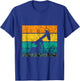 Oilfield Worker Oil Rig Oildrilling Retro Vintage Oil Worker T-Shirt - T-Shirt | Royal