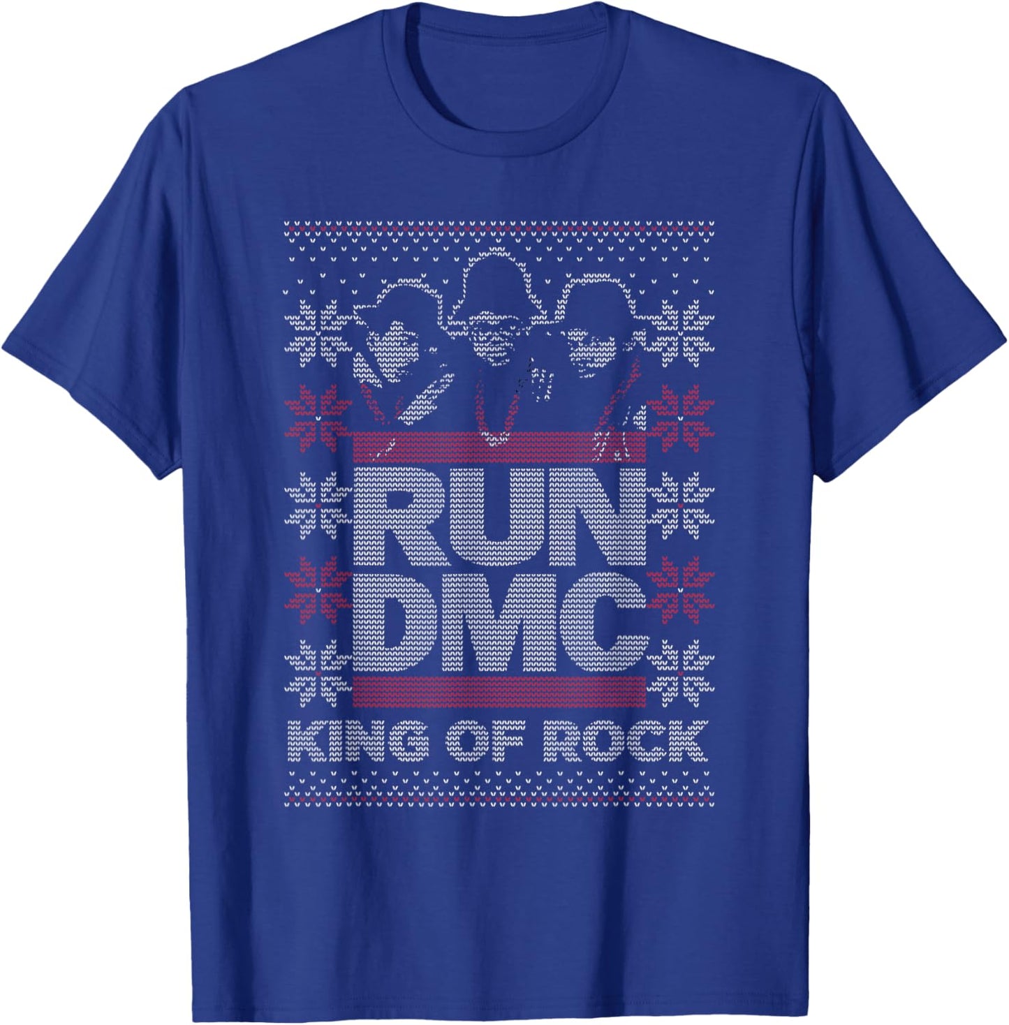 Run DMC Holiday King Of Rock T-Shirt - T-Shirt | Royal