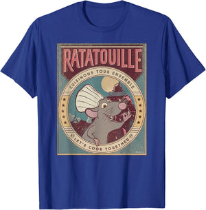 Disney and Pixar’s Ratatouille Chef Remy Let’s Cook Together T-Shirt - T-Shirt | Royal