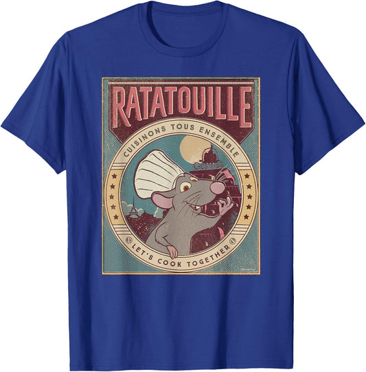 Disney and Pixar’s Ratatouille Chef Remy Let’s Cook Together T-Shirt - T-Shirt | Royal