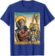 St Luke the Evangelist Catholic Patron Saint of Artists T-Shirt - T-Shirt | Royal