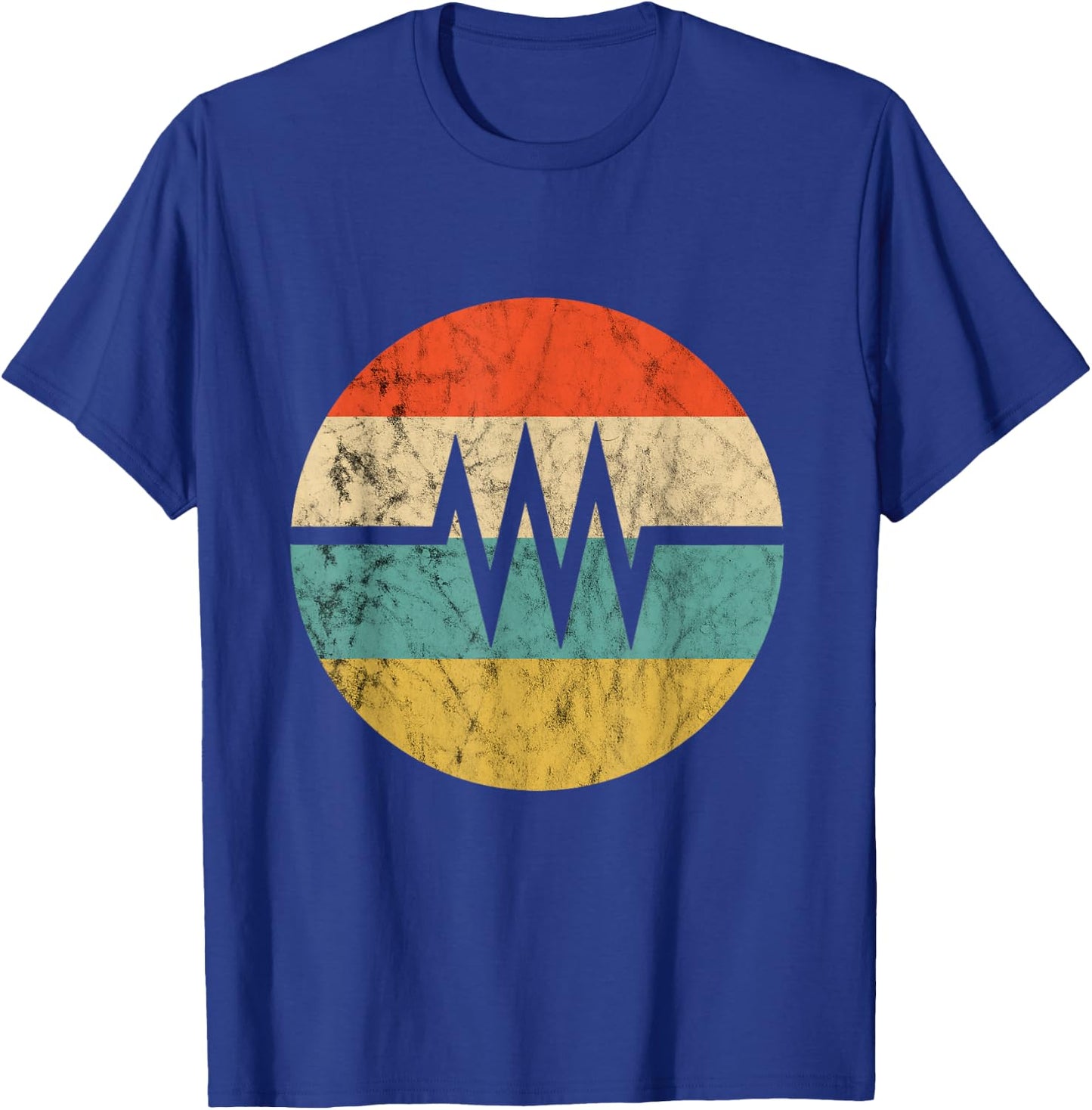 Electrical Engineer Retro Diagram Electrical Engineering T-Shirt - T-Shirt | Royal