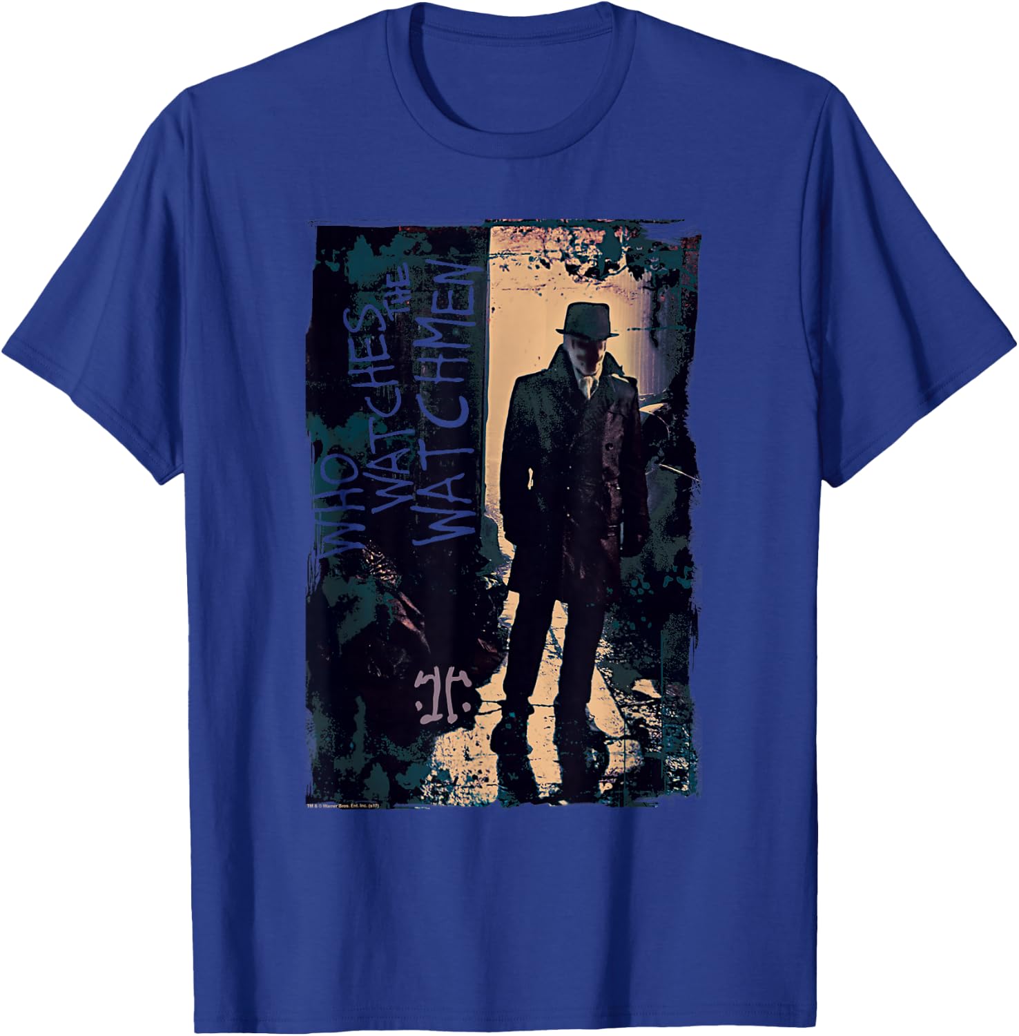 Watchmen Rorschach Light T-Shirt - T-Shirt | Royal