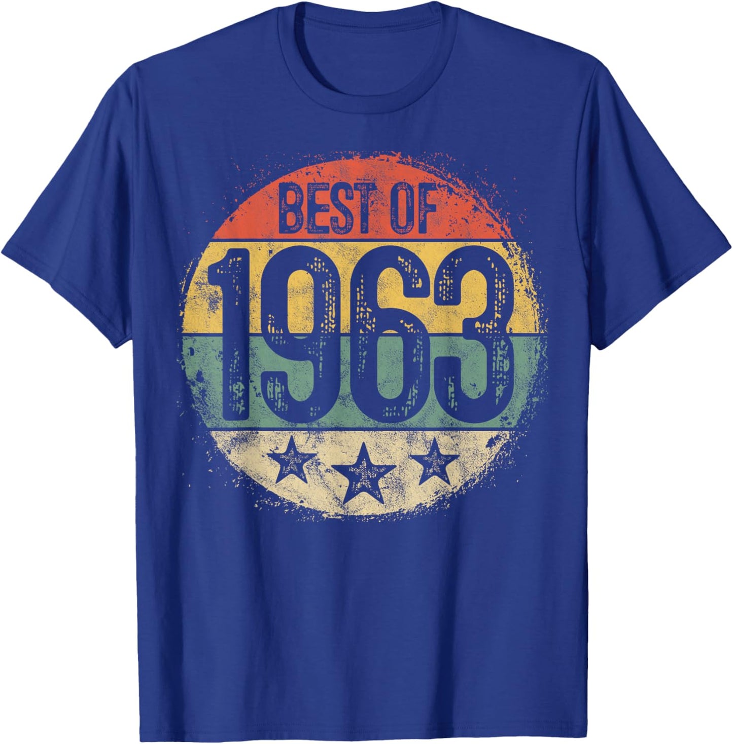 Best Of 1963 62nd Birthday Gifts Women 62 Year Old T-Shirt - T-Shirt | Royal