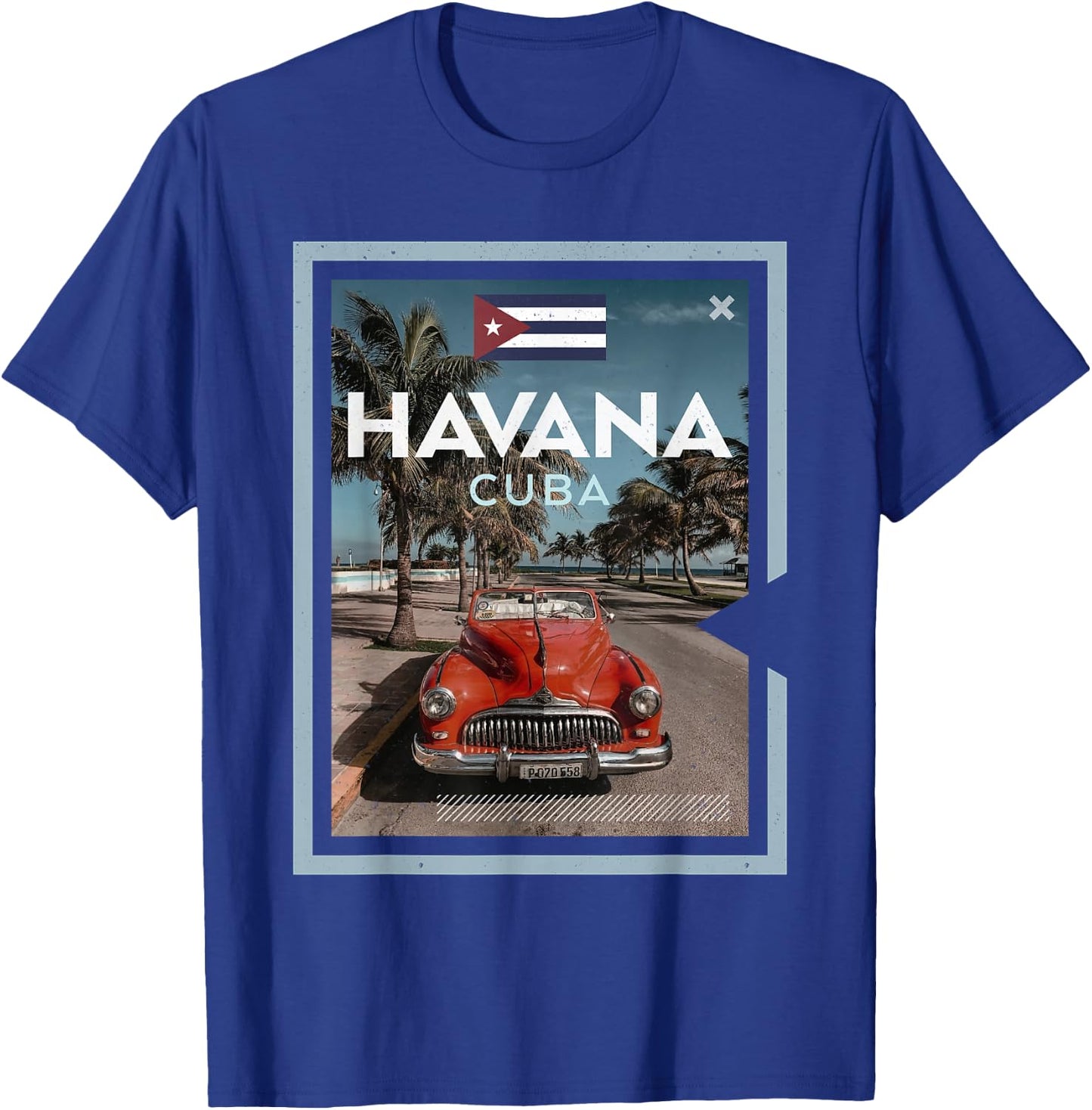 Havana, Cuba T-Shirt - T-Shirt | Royal