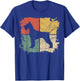 Square Retro Schnauzer Owner Gift Standard Giant Dog Dad Mom T-Shirt - T-Shirt | Royal
