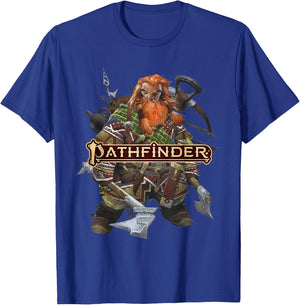 Pathfinder: Harsk the Ranger T-Shirt - T-Shirt | Royal