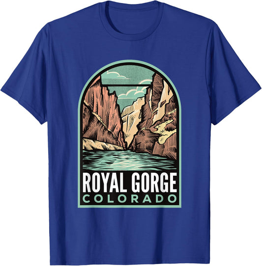 Royal Gorge Colorado Vintage T-Shirt - T-Shirt | Royal