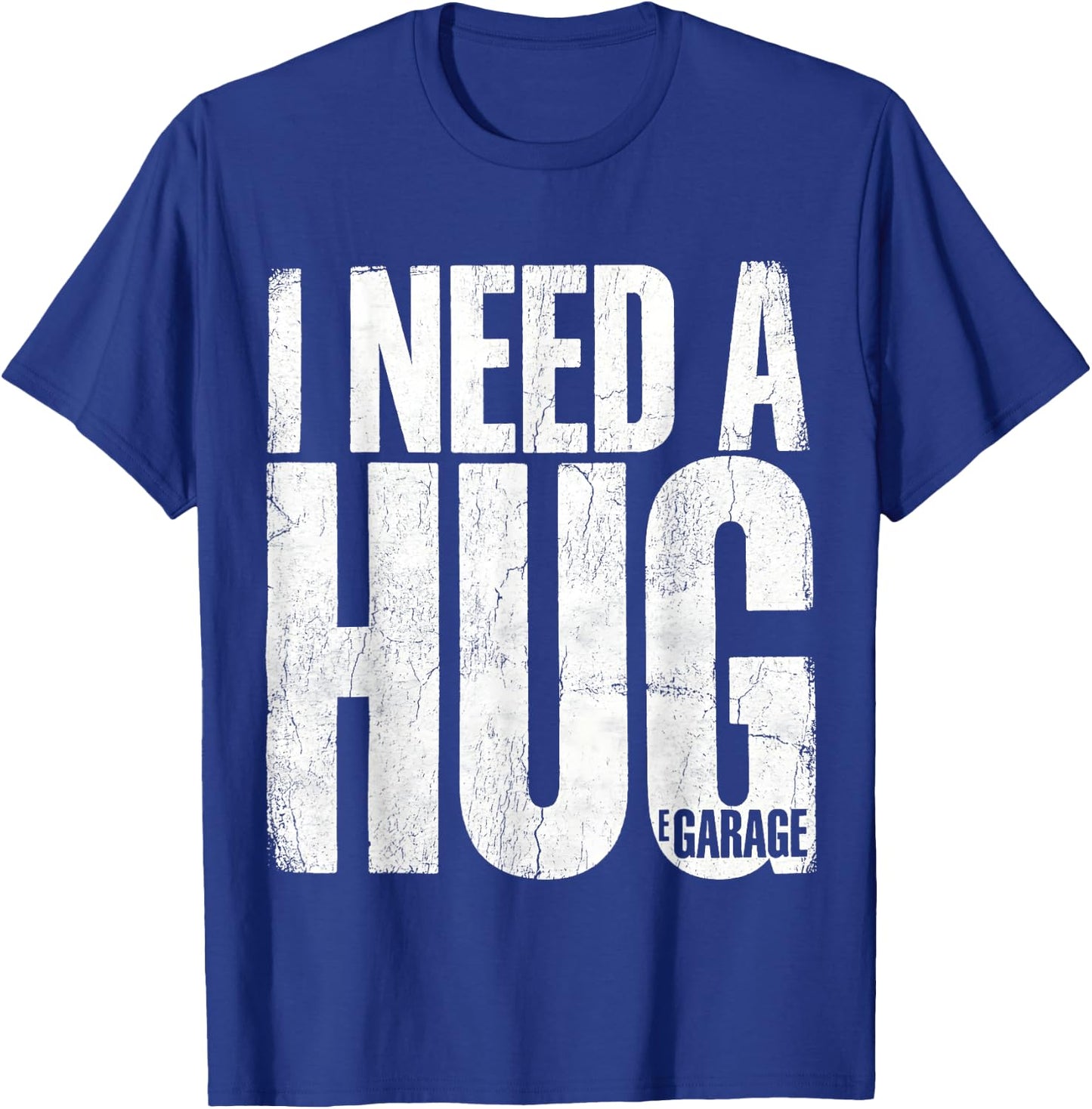 I Need A Huge Garage Funny Car Enthusiast Mechanic Retro T-Shirt - T-Shirt | Royal