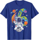 Planets Astronaut Birthday Kids 6th Birthday T-Shirt - T-Shirt | Royal